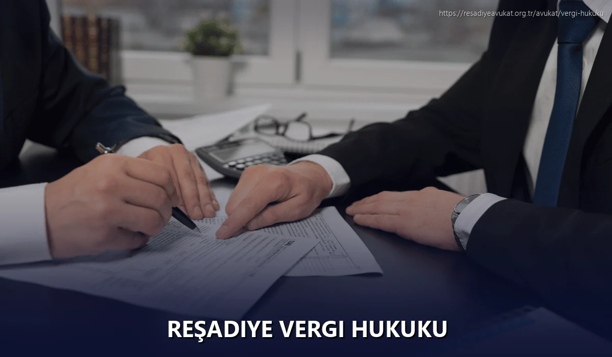 Reşadiye Vergi Hukuku